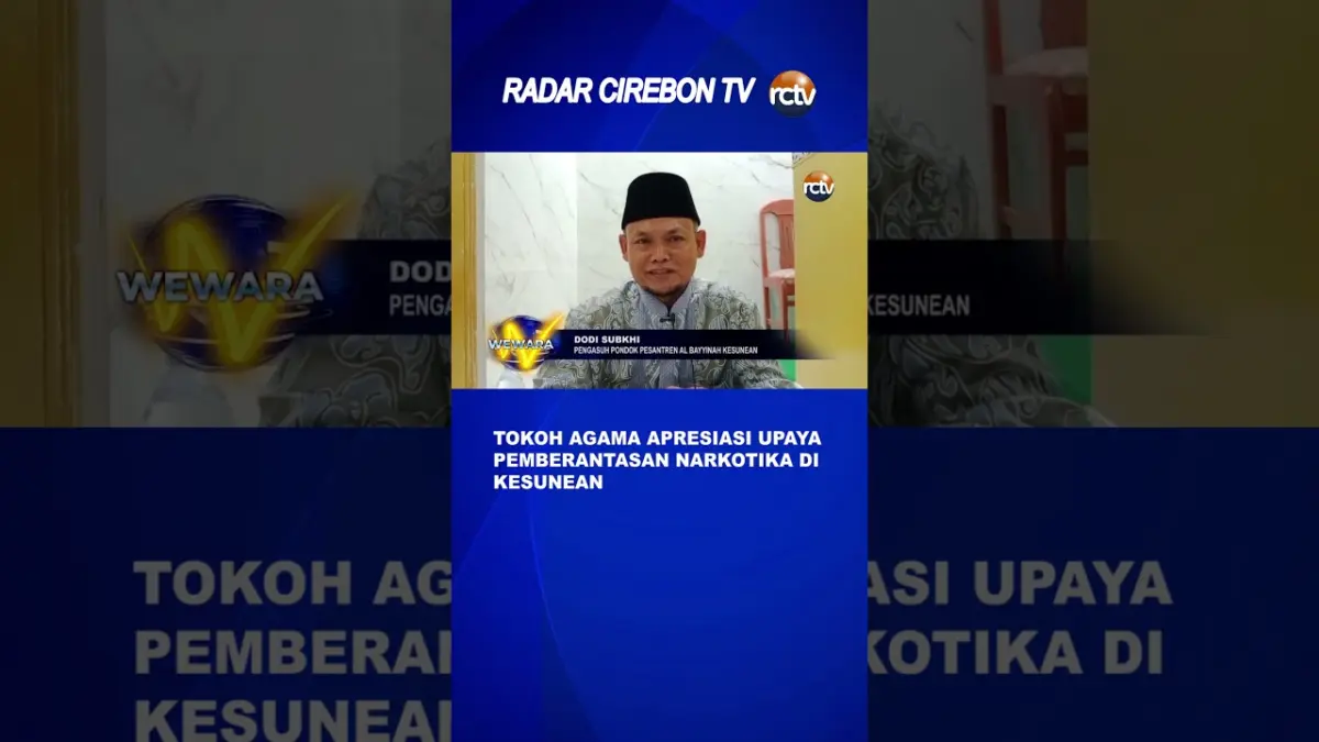 Tokoh Agama Apresiasi Upaya Pemberantasan Narkotika Di Kesunean