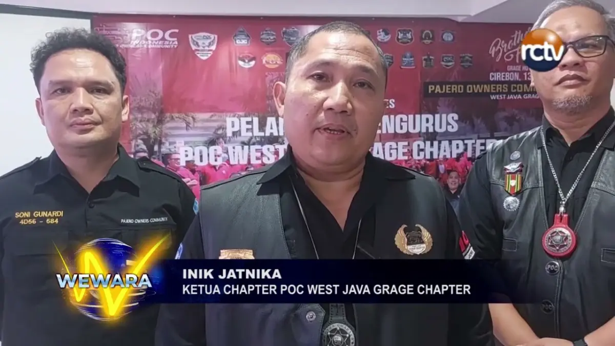 Pelantikan Pengurus POC West Java Grage Chapter 2025–2028
