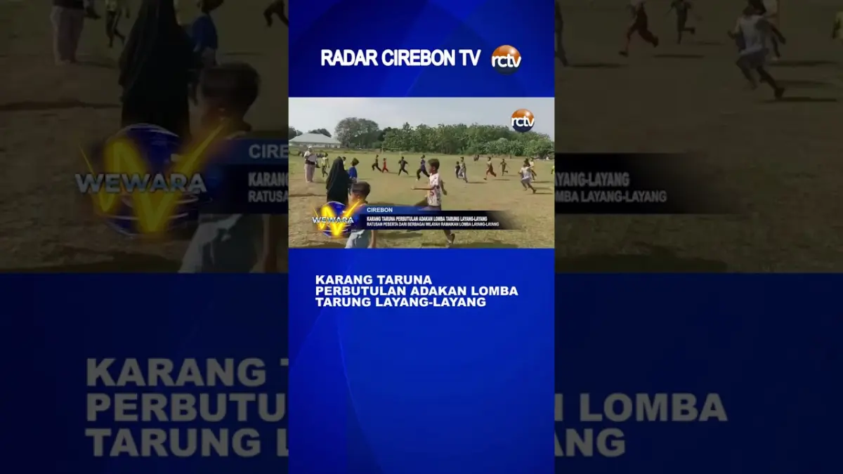 Karang Taruna Perbutulan Adakan Lomba Tarung Layang-Layang