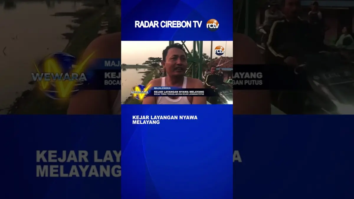 Kejar Layangan Nyawa Melayang