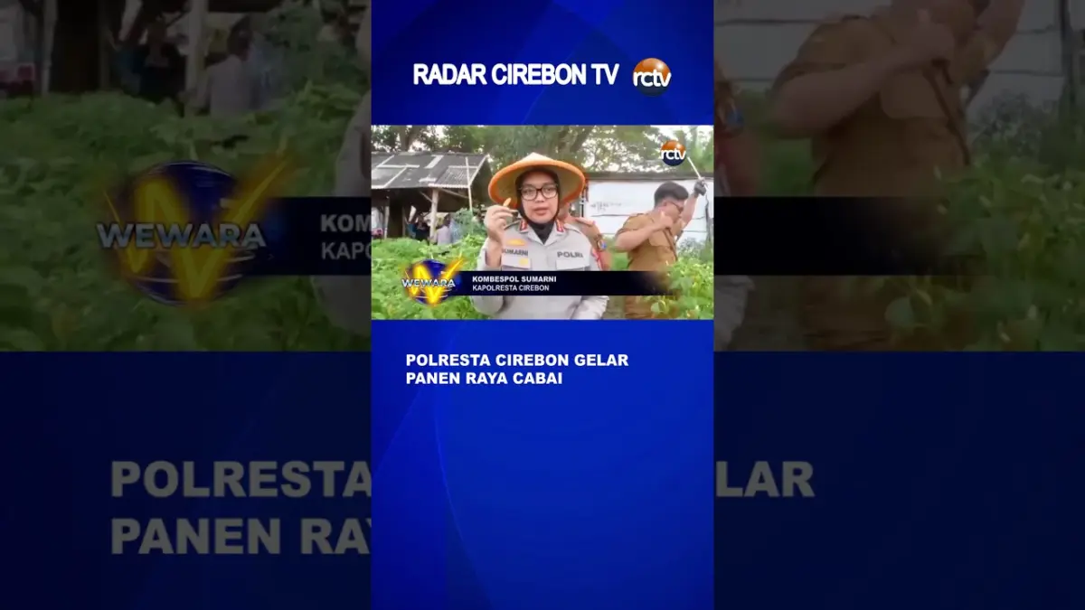 Polresta Cirebon Gelar Panen Raya Cabai