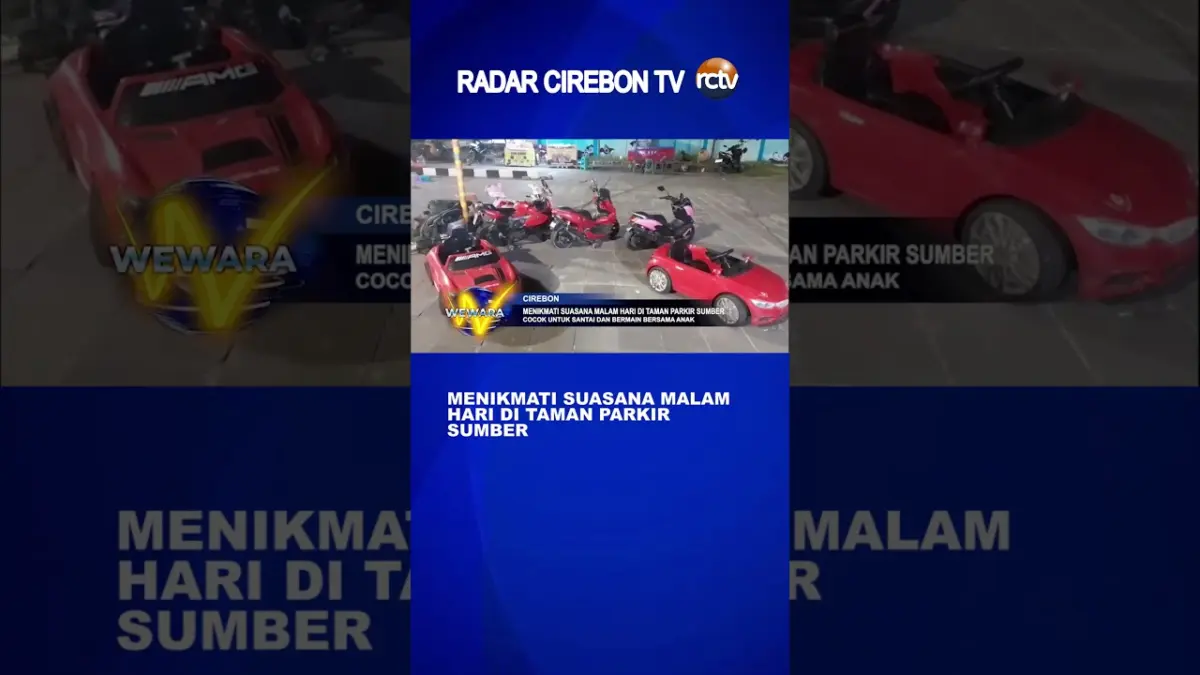 Menikmati Suasana Malam Hari Di Taman Parkir Sumber