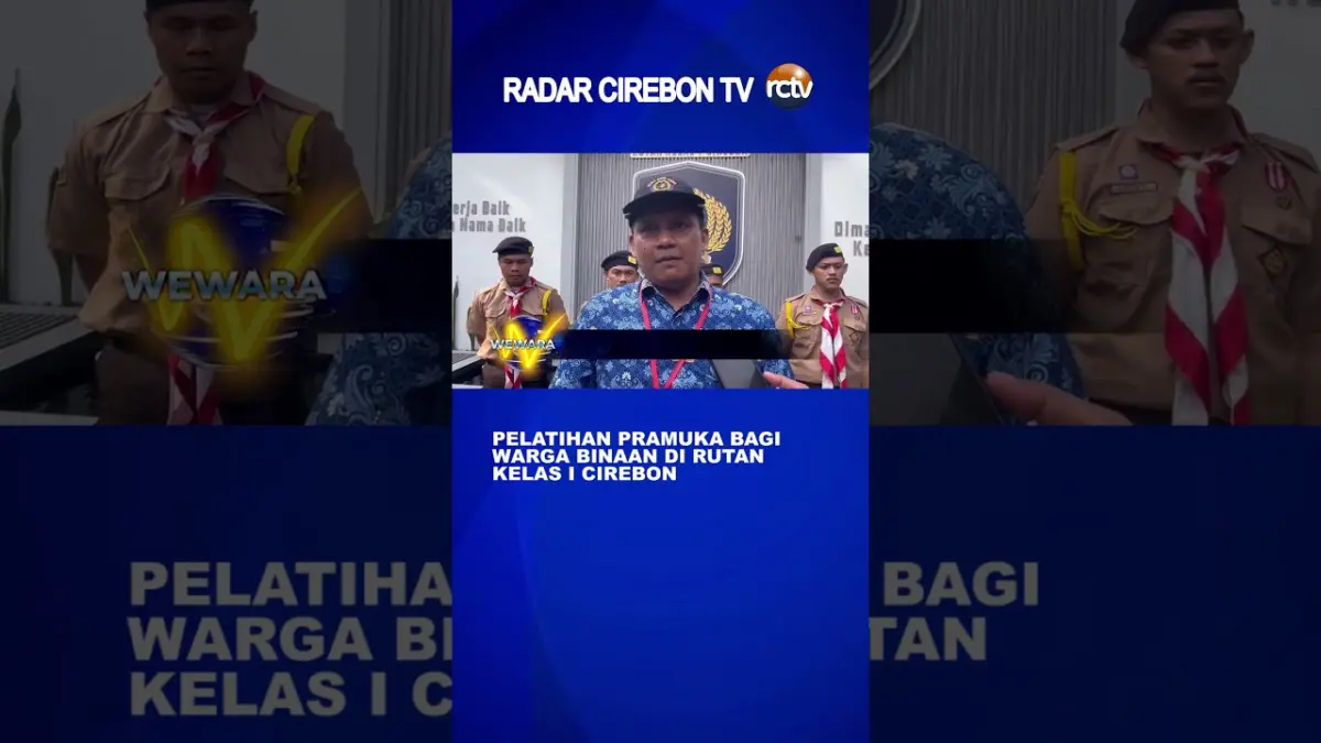 Pelatihan Pramuka Bagi Warga Binaan Di Rutan Kelas I Cirebon