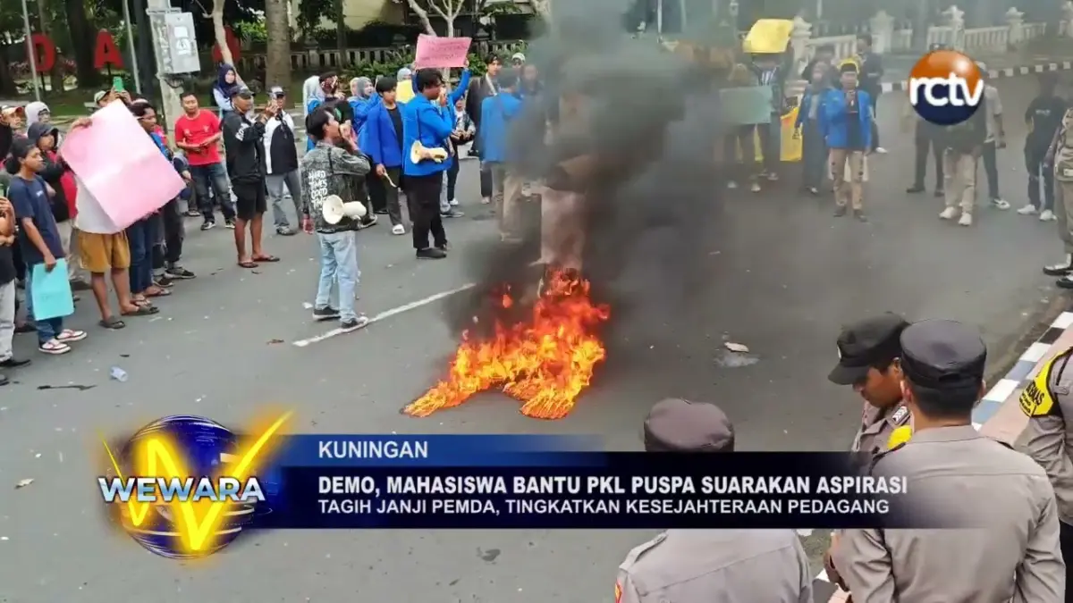 Demo, Mahasiswa Bantu PKL Puspa Suarakan Aspirasi