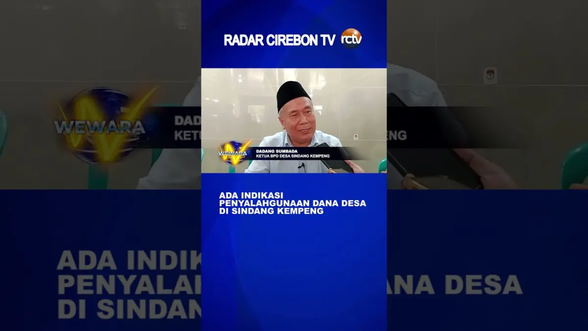Ada Indikasi Penyalahgunaan Dana Desa Di Sindang Kempeng