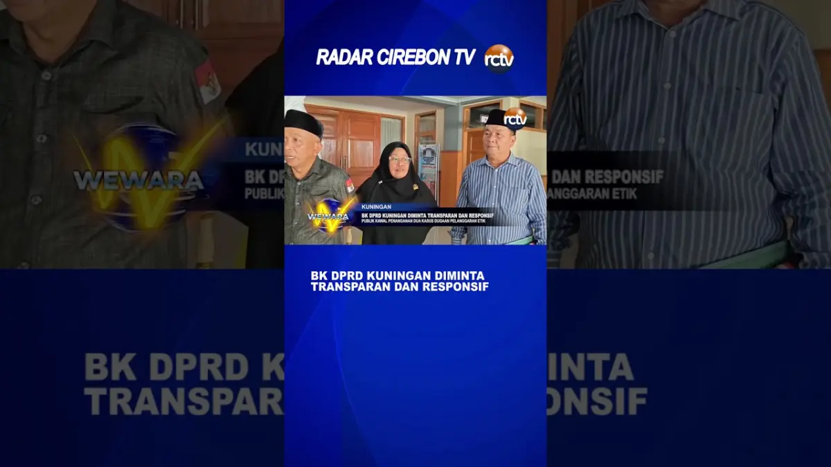 BK DPRD Kuningan Diminta Transparan Dan Responsif