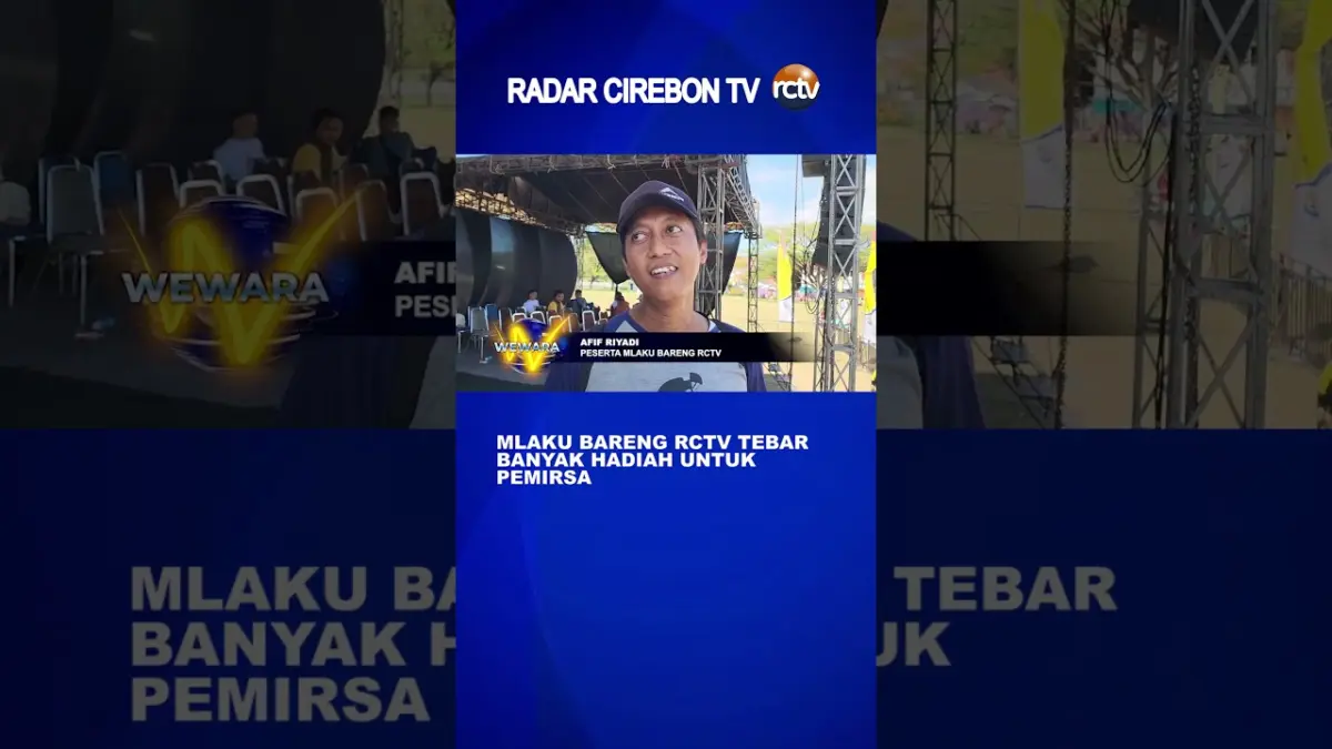 Mlaku Bareng RCTV Tebar Banyak Hadiah Untuk Pemirsa