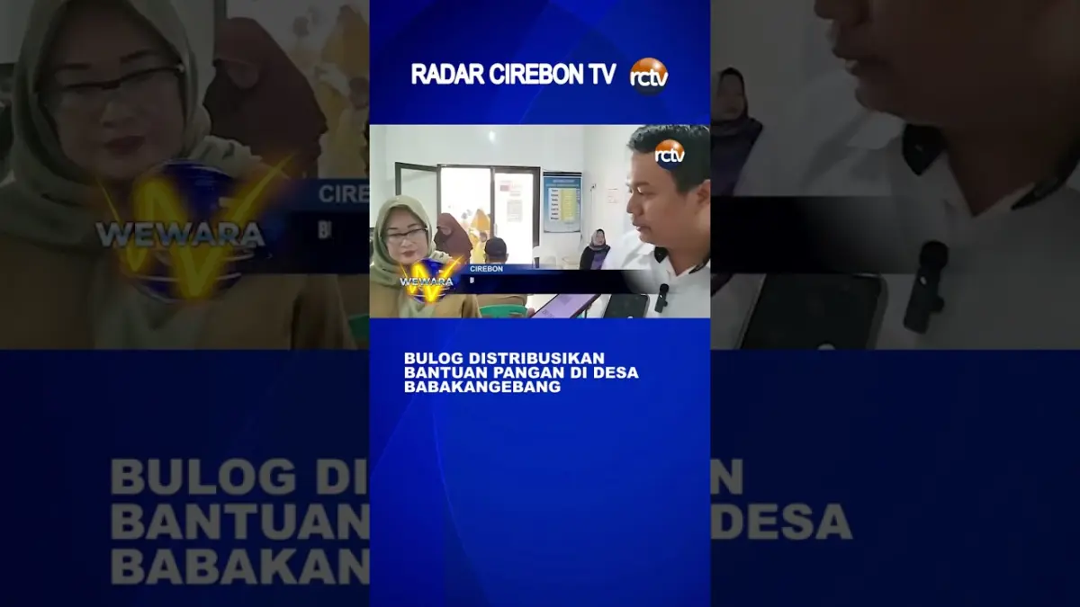 Bulog Distribusikan Bantuan Pangan Di Desa Babakangebang