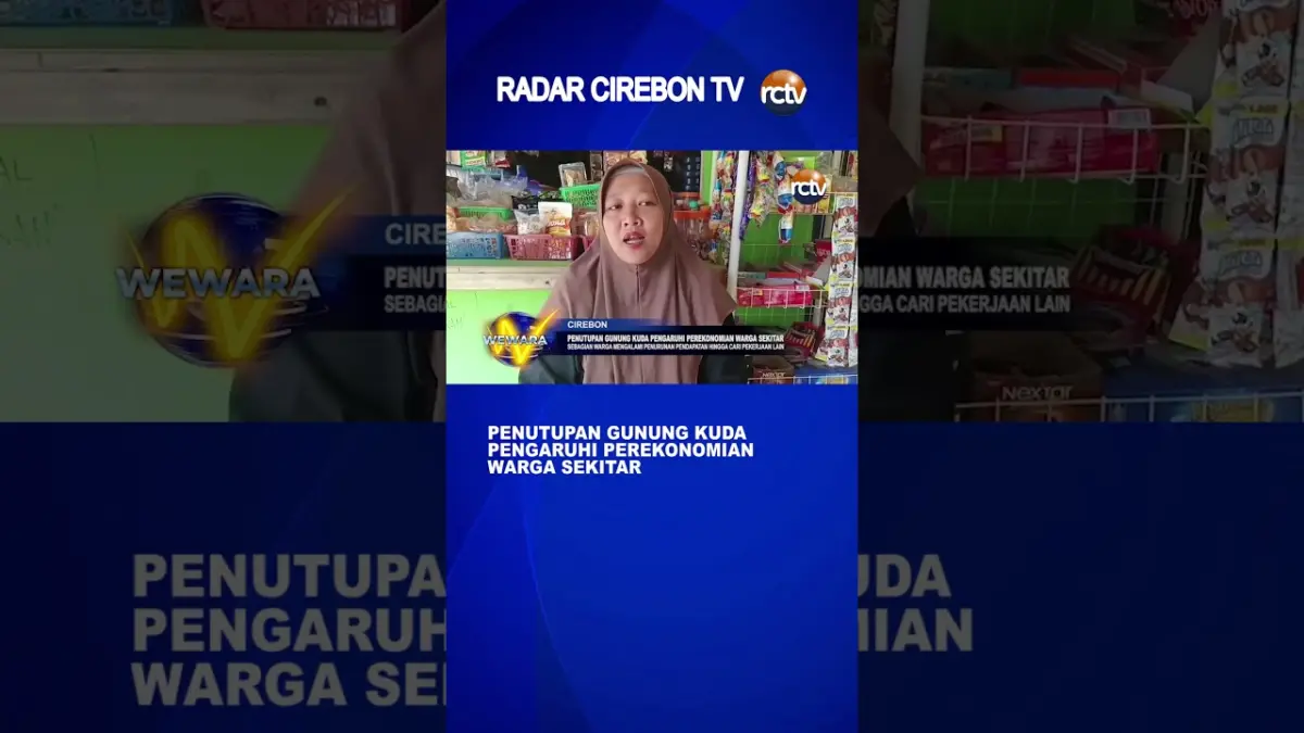 Penutupan Gunung Kuda Pengaruhi Perekonomian Warga Sekitar