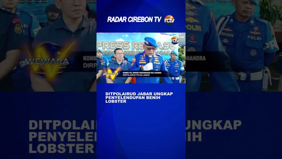 Ditpolairud Jabar Ungkap Penyelendupan Benih Lobster