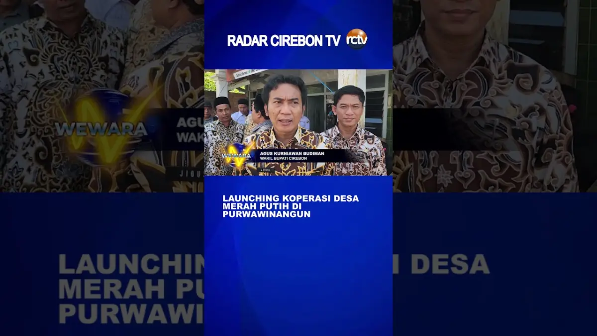 Launching Koperasi Desa Merah Putih Di Purwawinangun