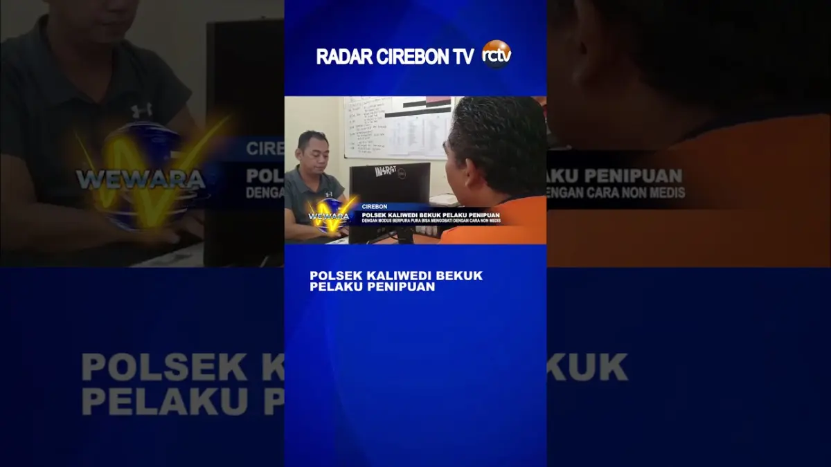 Polsek Kaliwedi Bekuk Pelaku Penipuan