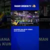 Suasana Malam Di Taman Kota Kuningan