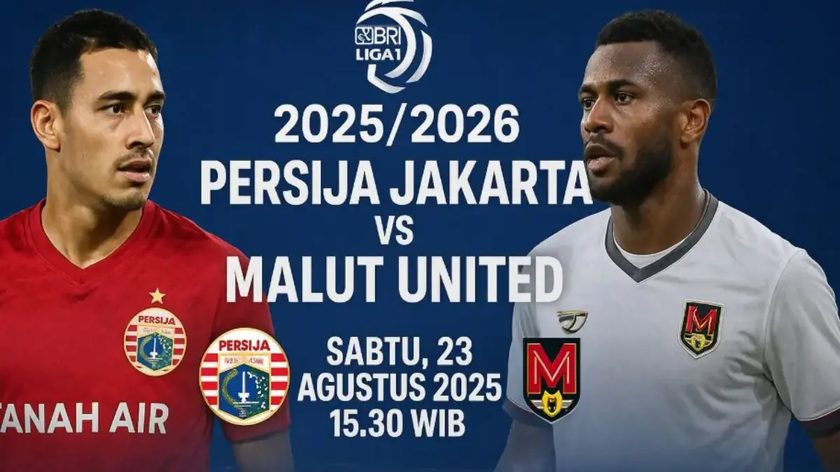 Prediksi Skor & Susunan Pemain Persija Vs Malut United Bri Liga 1 Hari Ini 23 Agustus 2025
