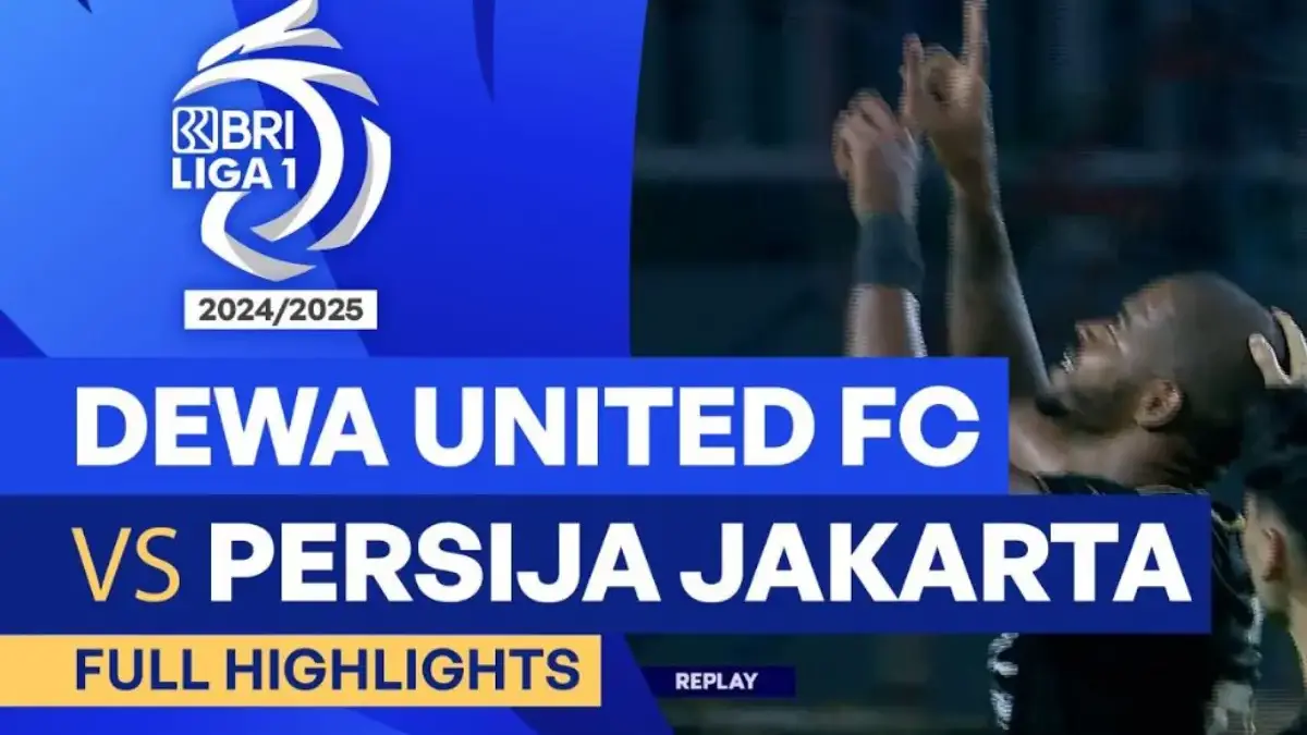 Dewa United vs Persija Jakarta: Macan Kemayoran Amankan Kemenangan 1-3 di Bri Super League Hari ini
