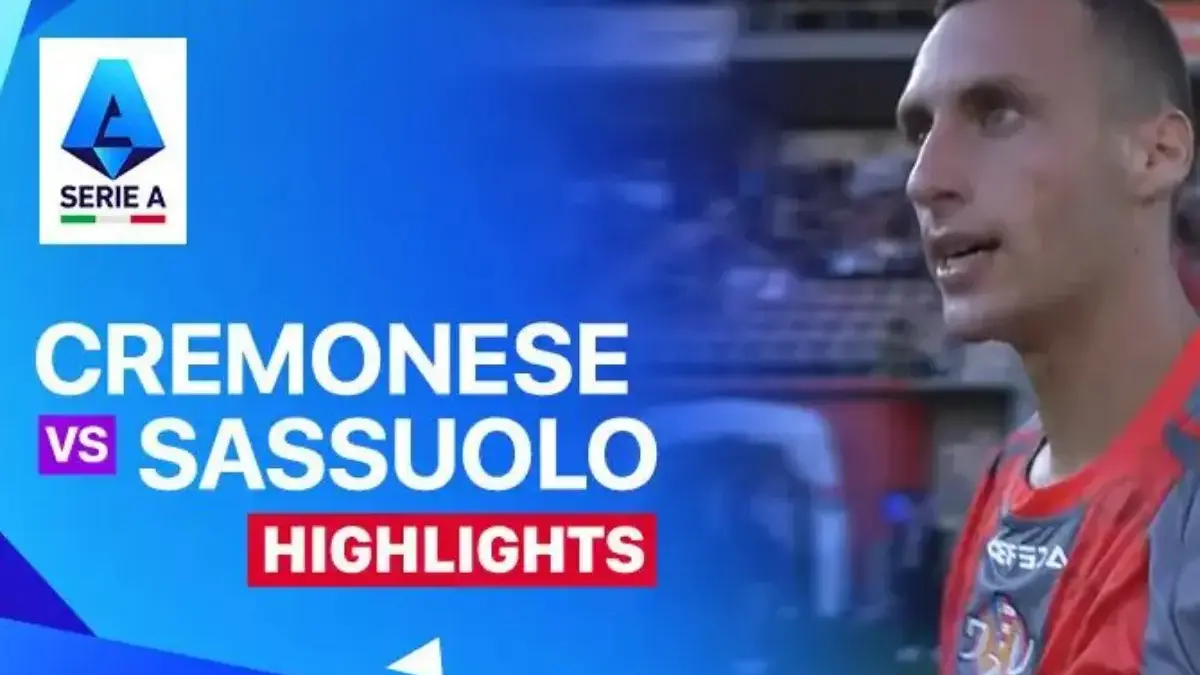 Hasil Liga Italia Cremonese vs Sassuolo: Pemain Asal Indonesia Jay Idzes & Emil Audero Adu Skil Di Serie A
