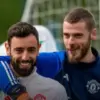 Bruno Fernandes Kirim Pesan Nakal untuk David De Gea Jelang Laga Manchester United vs Fiorentina
