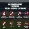 Persib Vs Manila: Bobotoh Wajib Baca Ini Sebelum Berangkat Ke Stadion GBLA!