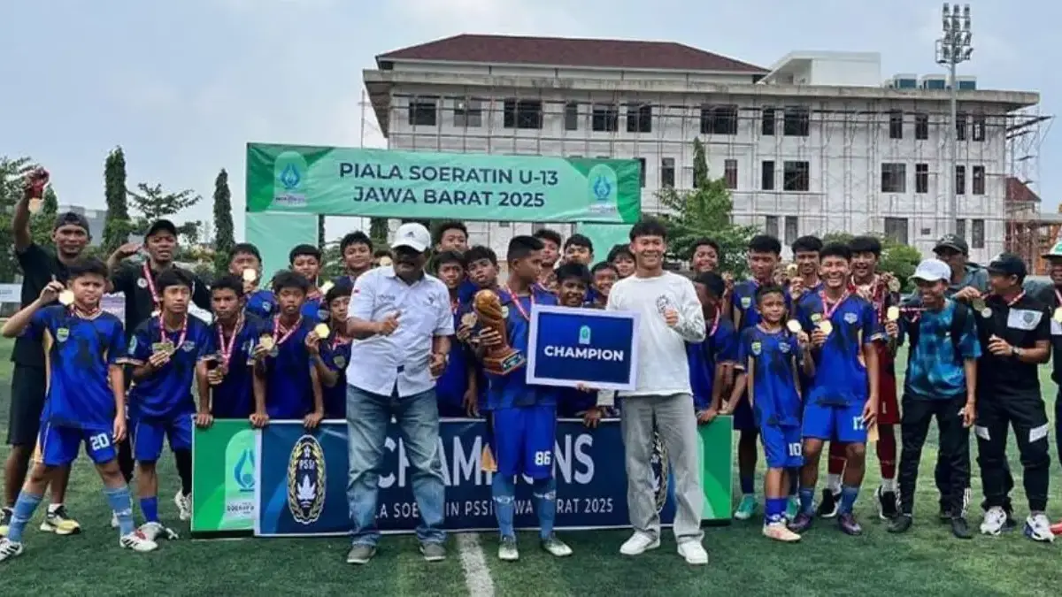 PERSIB U13 Sabet Gelar Juara Piala Soeratin Jawa Barat 2025