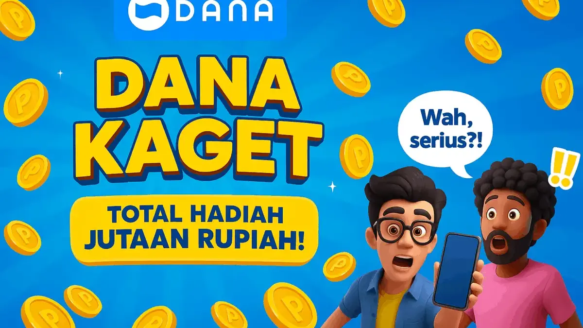 Klaim saldo DANA Kaget gratis Rp221.000