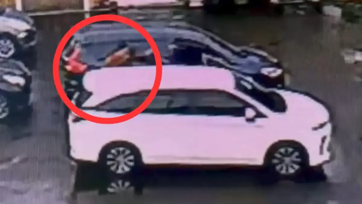 Kejadian penculikan terekam CCTV