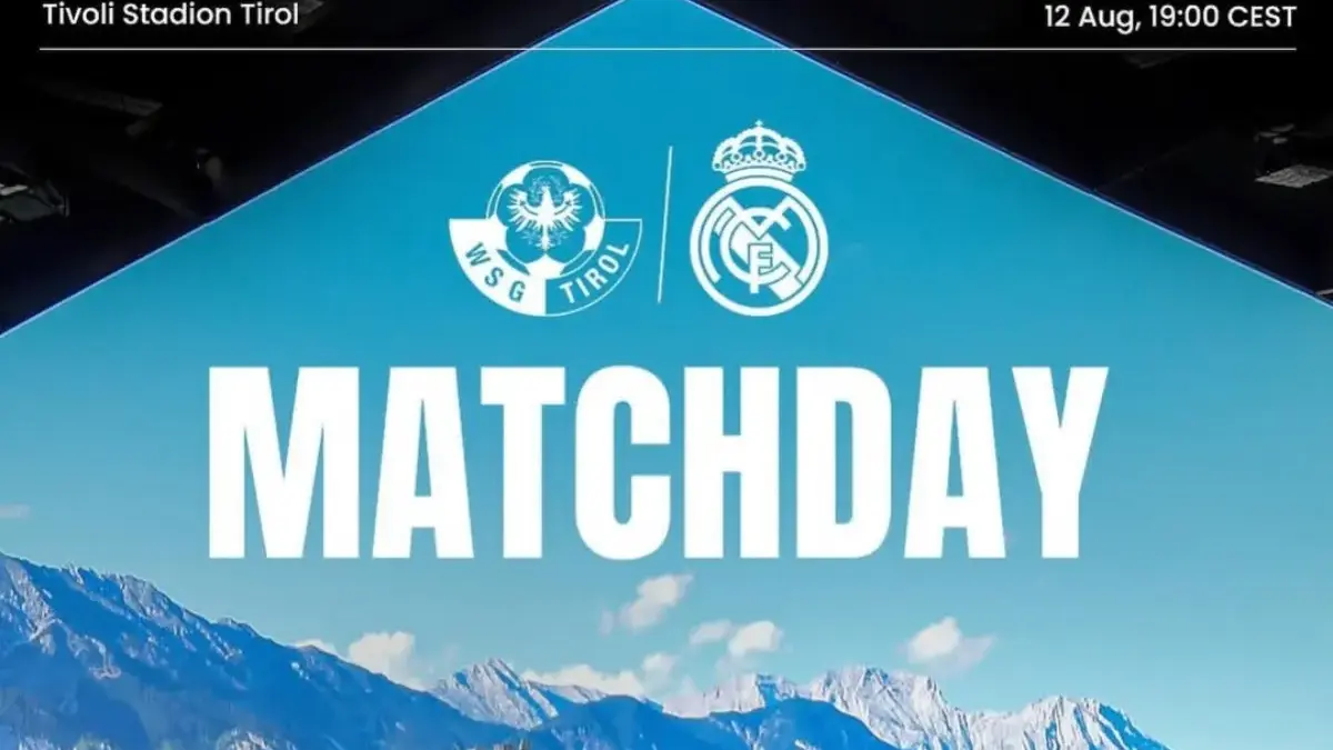 WSG Tirol Vs Real Madrid