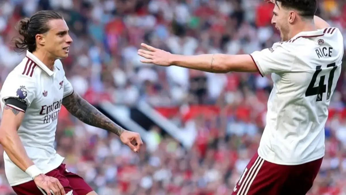 Calafiori dan Declan Rice