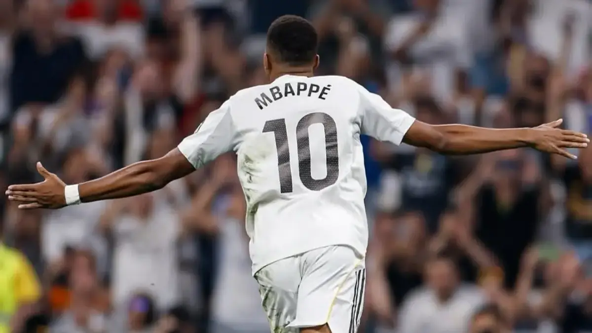 Mbappe Selebrasi