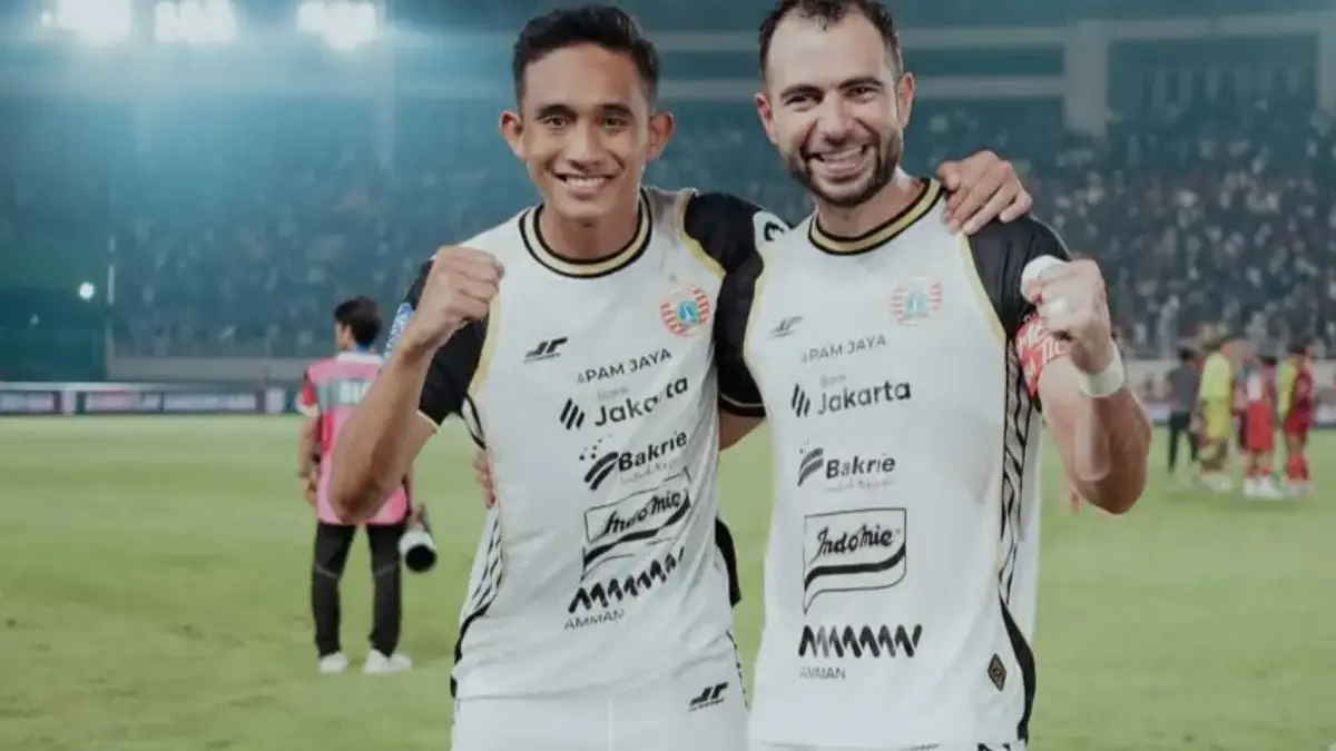 Rizky Ridho dan Jordi Amat