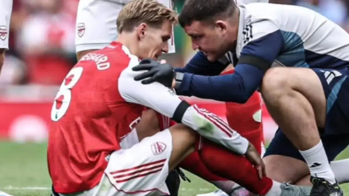 Martin Odegaard cedera