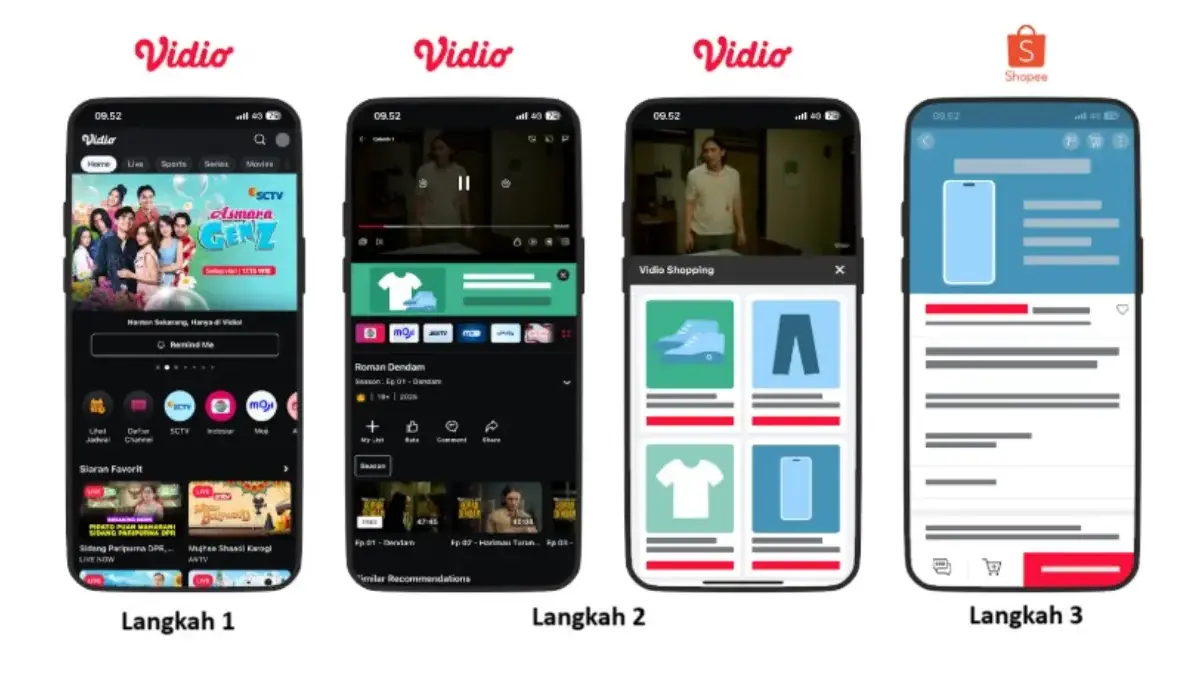 Video kolaborasi dengan Shopee
