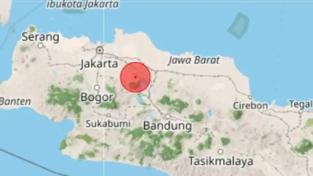Gempa Bumi di Kabupaten Bekasi