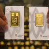 Harga emas Antam 24 karat per gram turun per 14 Agustus 2025