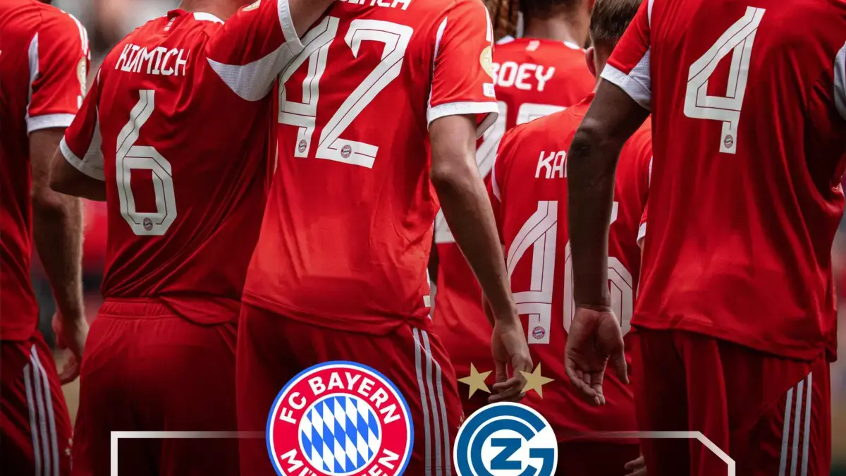Bayern Munich vs Grasshopper Club Zürich