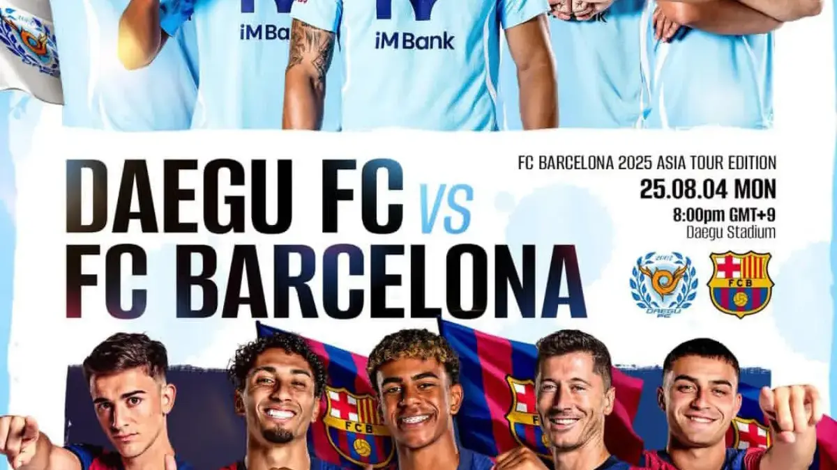 Barcelona vs Daegu Fc