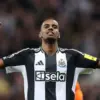 Alexander Isak bersama Newcastle United saat pertandingan Premier League.