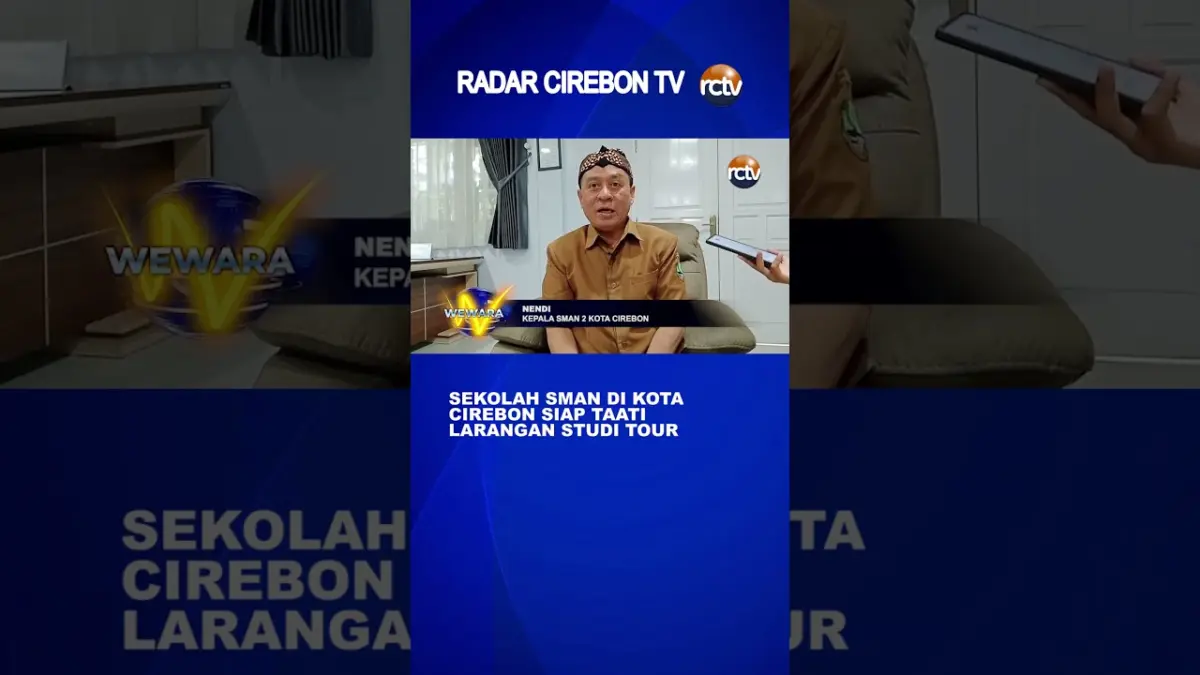 Sekolah SMAN Di Kota Cirebon Siap Taati Larangan Studi Tour