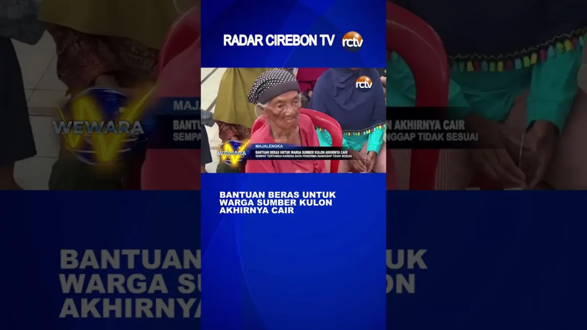 Bantuan Beras Untuk Warga Sumber Kulon Akhirnya Cair