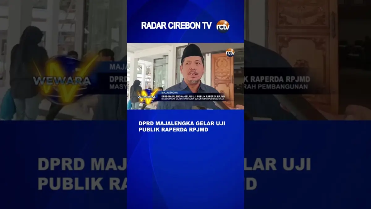 DPRD Majalengka Gelar Uji Publik Raperda RPJMD
