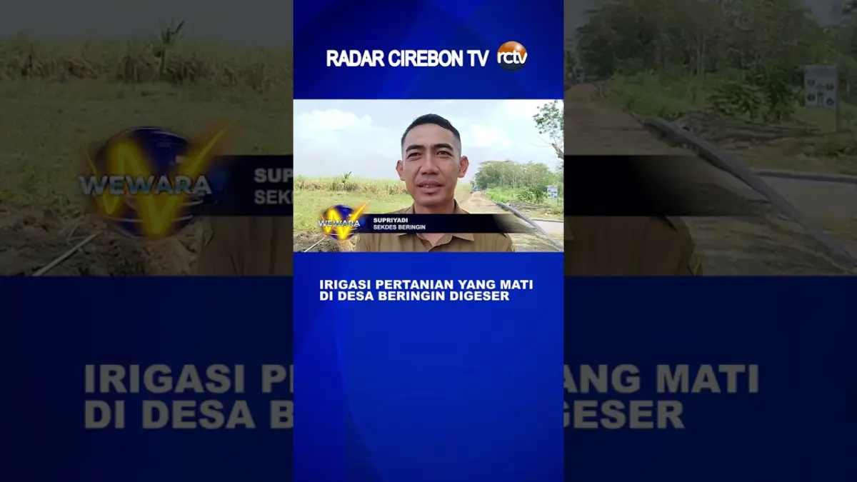 Irigasi Pertanian Yang Mati Di Desa Beringin Digeser