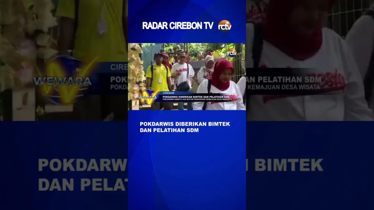 Pokdarwis Diberikan Bimtek Dan Pelatihan SDM