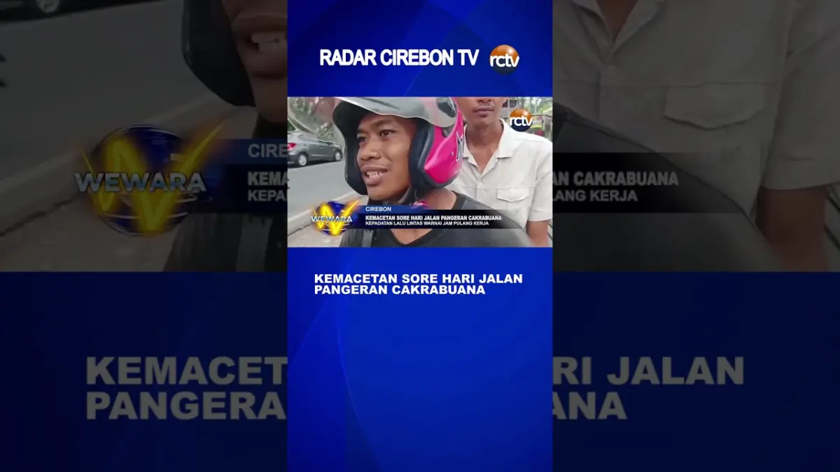 Kemacetan Sore Hari Jalan Pangeran Cakrabuana