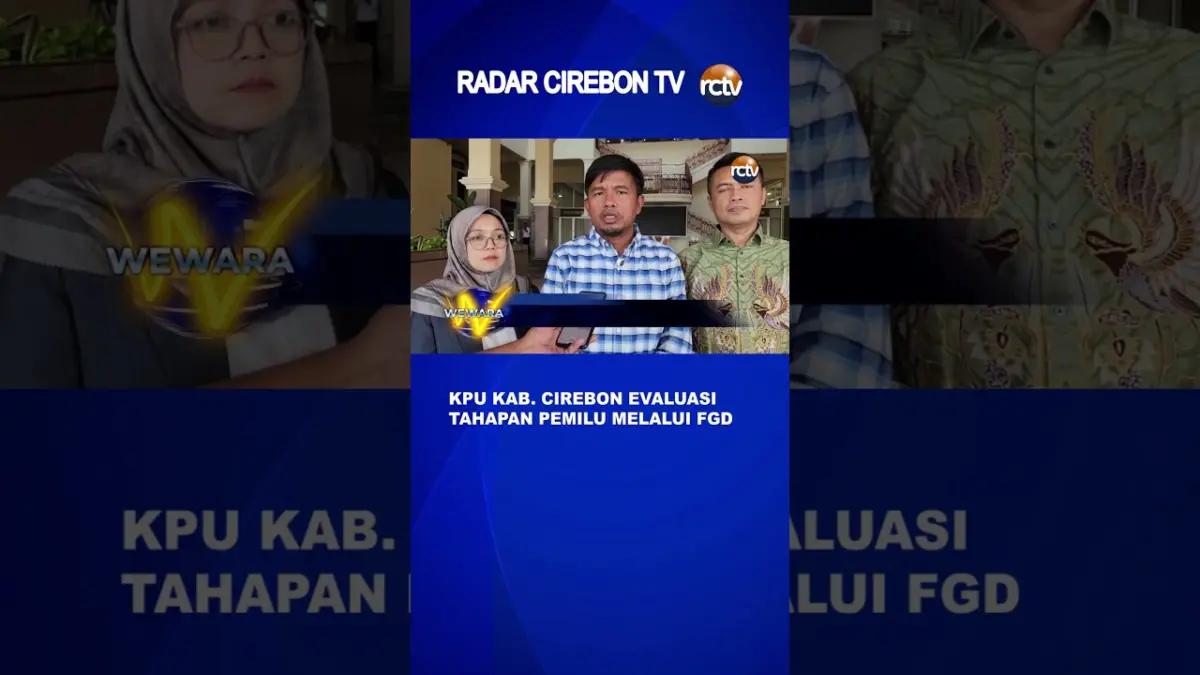 KPU Kab. Cirebon Evaluasi Tahapan Pemilu Melalui FGD