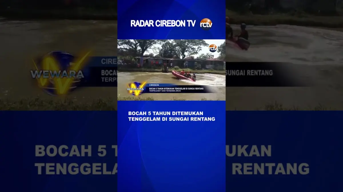 Bocah 5 Tahun Ditemukan Tenggelam Di Sungai Rentang