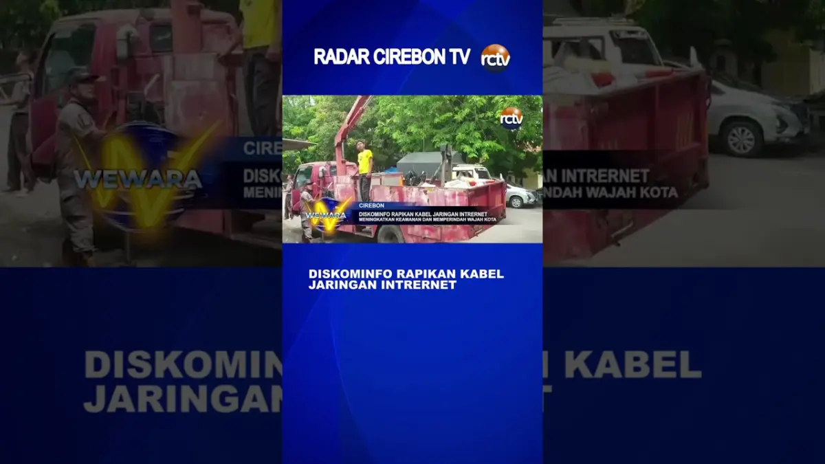 Diskominfo Rapikan Kabel Jaringan Intrernet