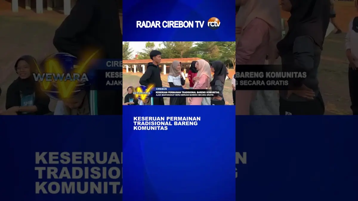 Keseruan Permainan Tradisional Bareng Komunitas