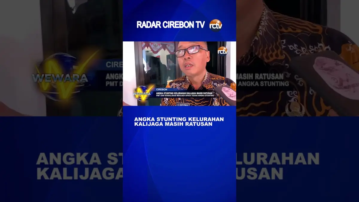 Angka Stunting Kelurahan Kalijaga Masih Ratusan