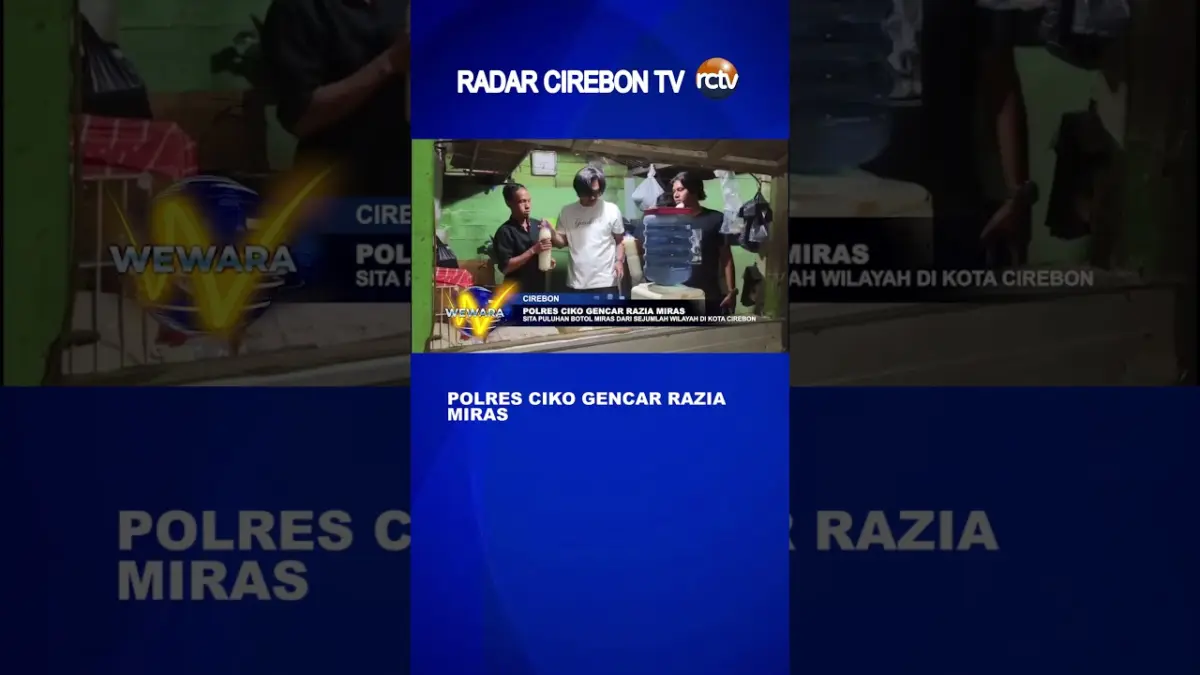 Polres Ciko Gencar Razia Miras