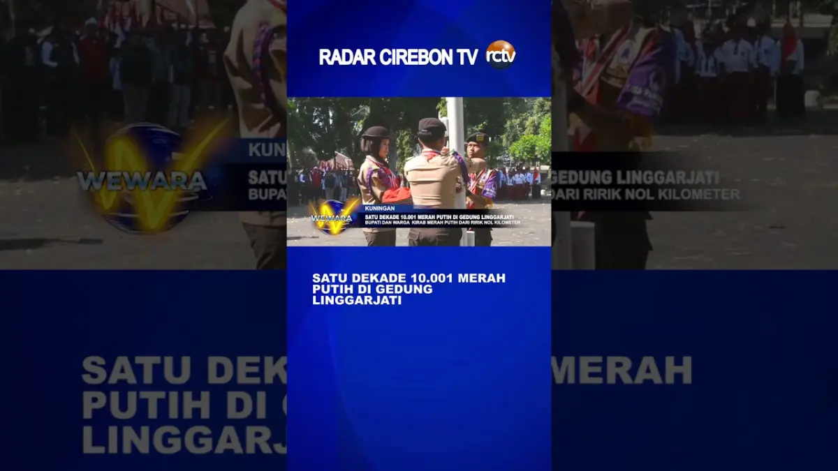 Satu Dekade 10.001 Merah Putih Di Gedung Linggarjati
