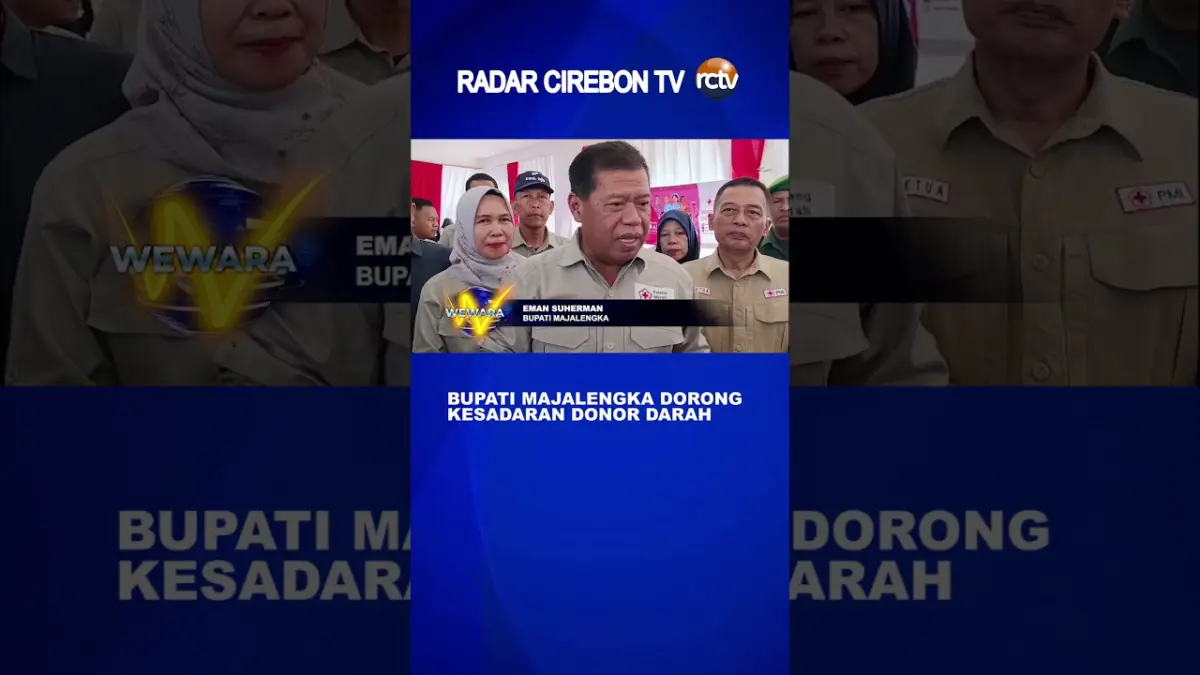 Bupati Majalengka Dorong Kesadaran Donor Darah